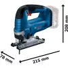 Power jigsaw Bosch GST 18V-125 B Professional