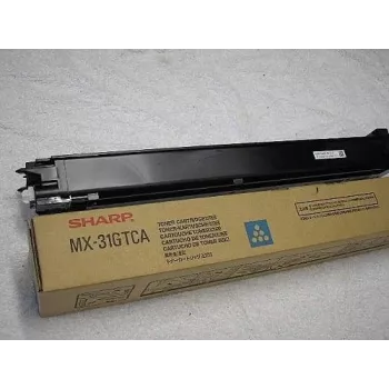 Toner cartridge Sharp MX-31GTCA 10000 pages Cyan