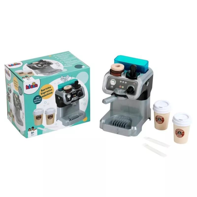 Espresso machine KLEIN 9510 compact design, child-friendly toy espresso maker