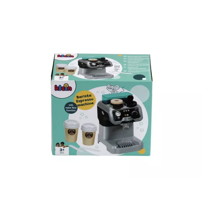 Espresso machine KLEIN 9510 compact design, child-friendly toy espresso maker