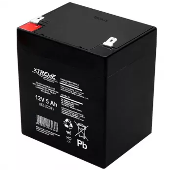 Rechargeable Gel Battery BLOW 82-220# XTREME 12V 5Ah (Gel, UPS replacement)