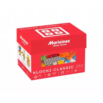 Building blocks set Marioinex Classic 350 pcs – construction toy set, 350 pieces