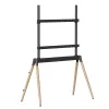 TV Set Accessory Floor Stand 55-86/BLK/WOOD TVS-86F-01-BK Gembird