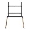 TV Set Accessory Floor Stand 55-86/BLK/WOOD TVS-86F-01-BK Gembird