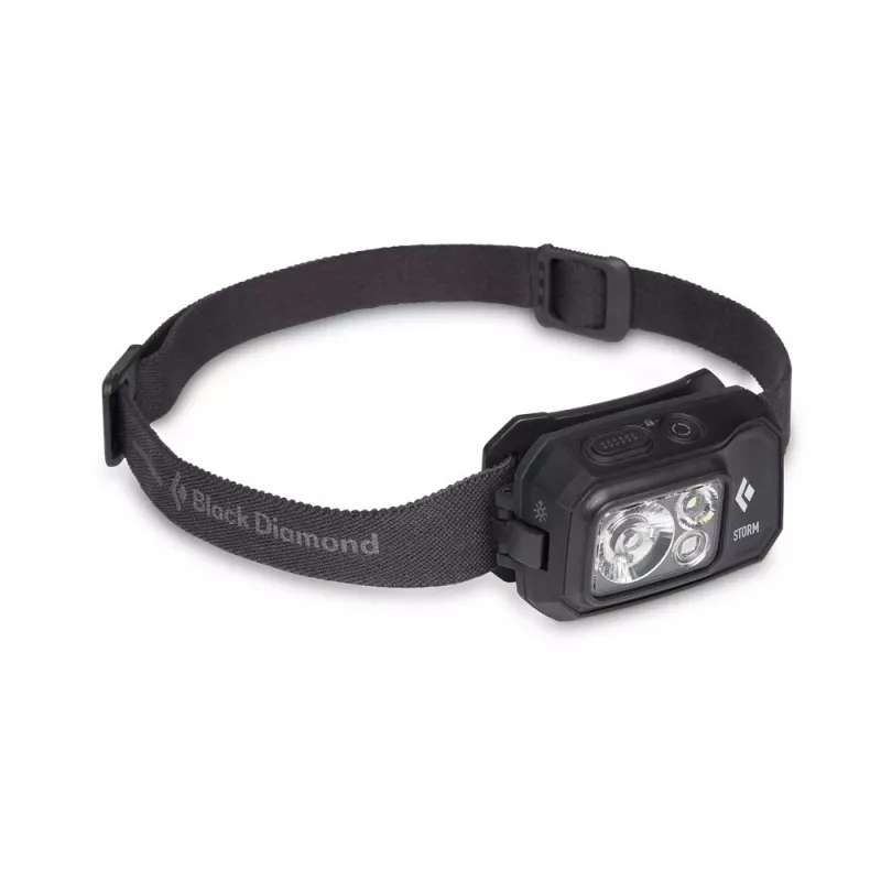Black Diamond Storm 450 Black, Red Headband flashlight