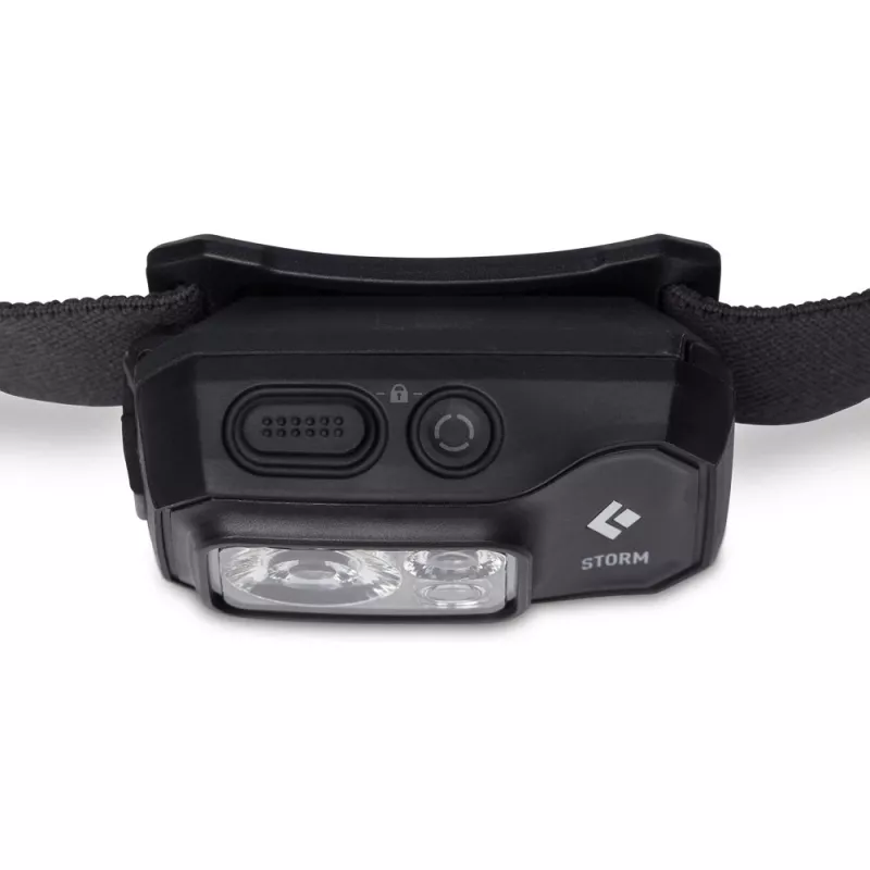 Black Diamond Storm 450 Black, Red Headband flashlight