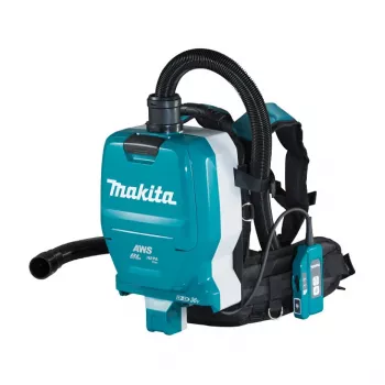 Cordless backpack vacuum cleaner DVC265ZXU blue/black, without battery and charger