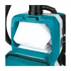 Cordless backpack vacuum cleaner DVC265ZXU blue/black, without battery and charger
