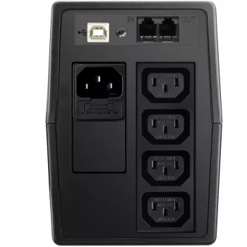 ALLNET ALL90600T Uninterruptible Power Supply (UPS) 600 VA 4 AC-Outputs Line-Interactive