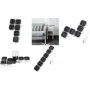 LogiLink 5 sockets 15m black and white