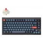 Mechanical keyboard Keychron V1 MAX 75% Black with Red switches (V1M-D1)