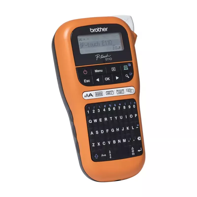 Label printer Brother PT-E110VP Direct thermal Colour 180 x 180 DPI 20 mm/sec TZe QWERTY
