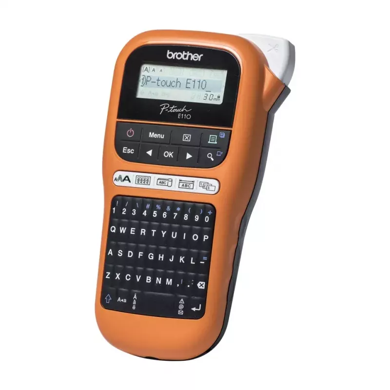 Label printer Brother PT-E110VP Direct thermal Colour 180 x 180 DPI 20 mm/sec TZe QWERTY