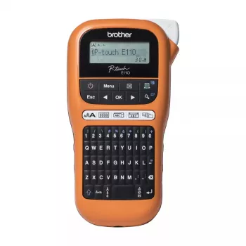 Label printer Brother PT-E110VP Direct thermal Colour 180 x 180 DPI 20 mm/sec TZe QWERTY