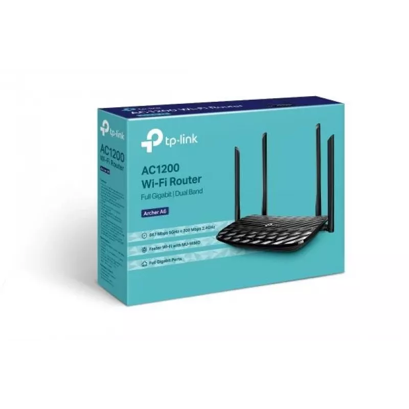 Router TP-Link AC1200 Dual-band 2.4 GHz 5 GHz Wi-Fi 5