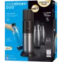 Beverage maker SODASTREAM DUO Black stainless steel — home sparkling water system