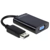 Delock Adapter Displayport male > VGA 15 pin female - DisplayPort-Adapter - DisplayPort (M)