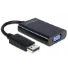 Delock Adapter Displayport male > VGA 15 pin female - DisplayPort-Adapter - DisplayPort (M)