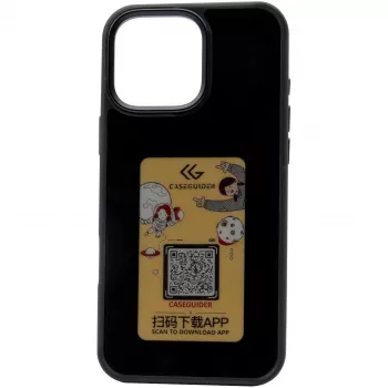 Cover RealPower 504408 for iPhone 16 Pro Max 17.5 cm Black