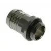 Bitspower Connector straight G1/4 inch AG to 13mm ID - black Glossy