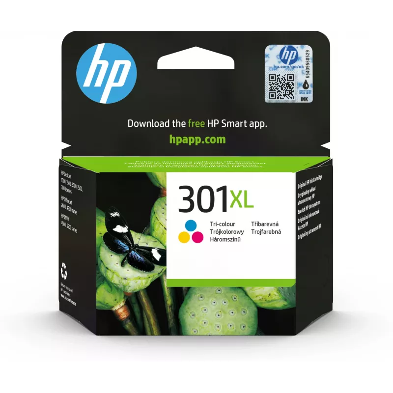HP 301XL ink color blister DesignJet 1050 All-in-One Printer