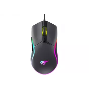 Havit MS1038 gaming mouse black Ambidextrous USB 8000 DPI 7 buttons