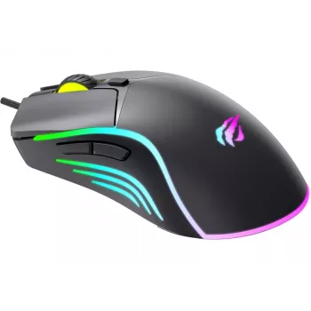 Havit MS1038 gaming mouse black Ambidextrous USB 8000 DPI 7 buttons
