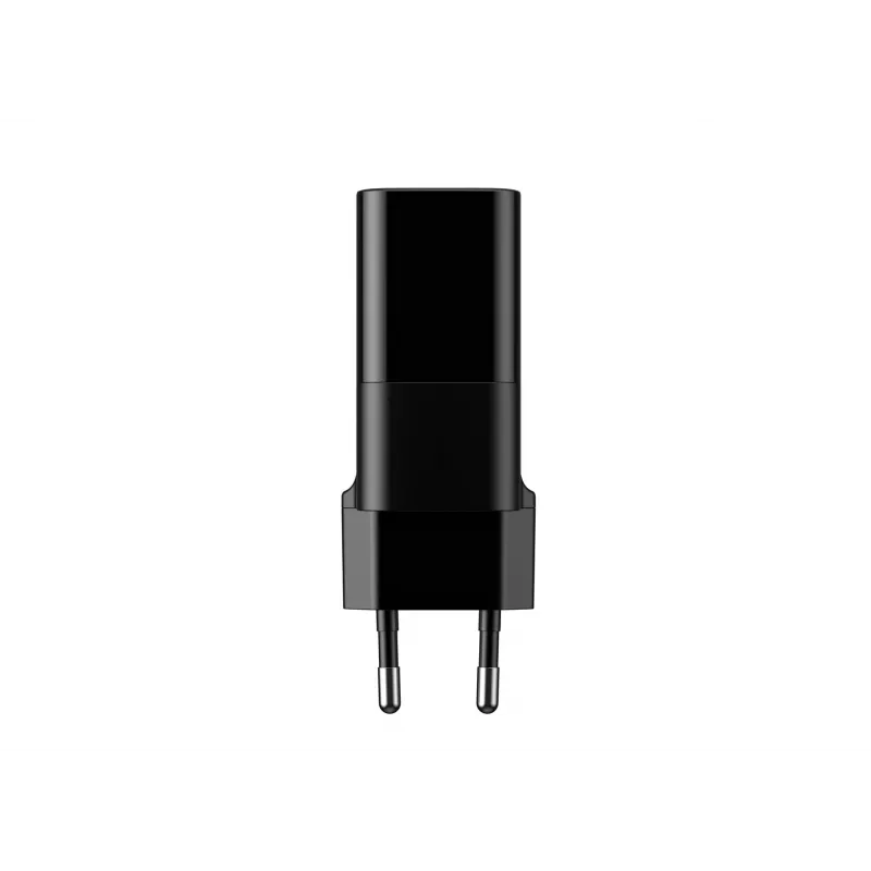Charger HAVIT UCLE001 EU GaN three-port 30 W black — compact USB charger with 3 ports