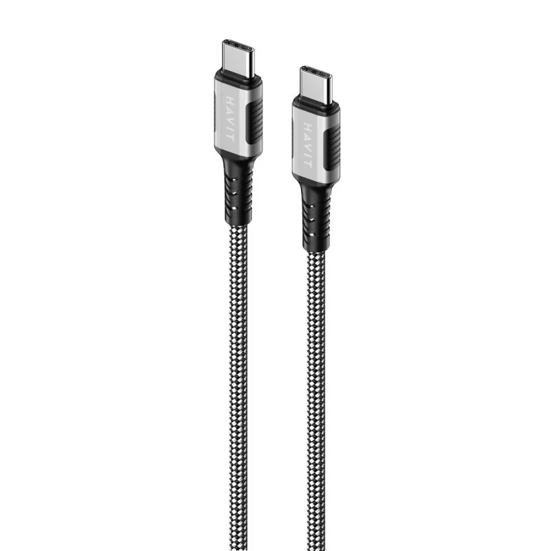 Havit CB6297 Magnetic Cable USB Type C to USB Type C 1m Black