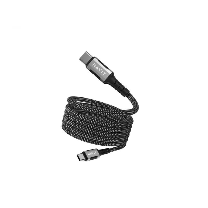 Havit CB6297 Magnetic Cable USB Type C to USB Type C 1m Black