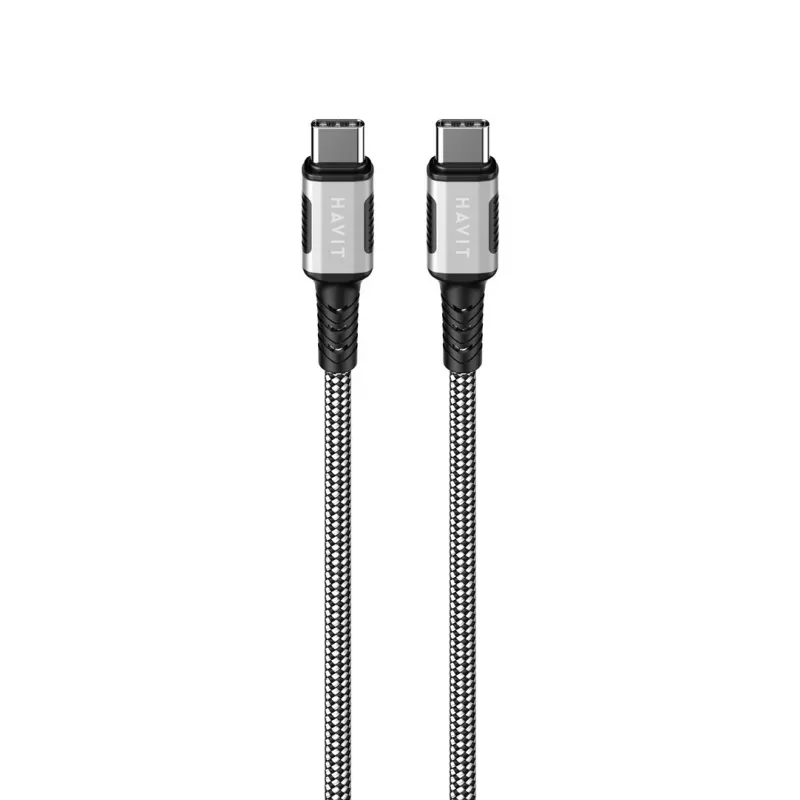 Havit CB6297 Magnetic Cable USB Type C to USB Type C 1m Black