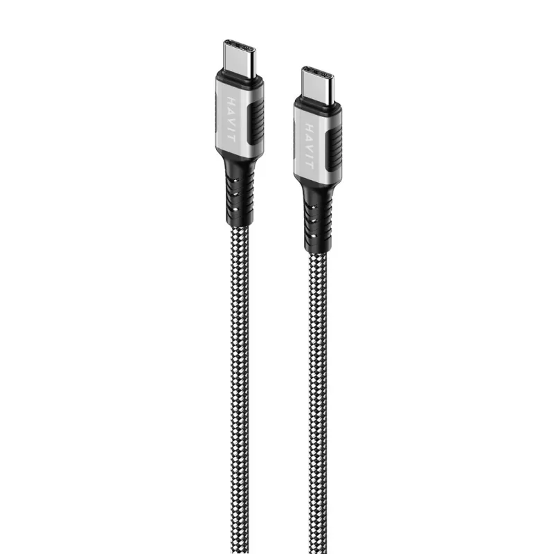 Havit CB6297 Magnetic Cable USB Type C to USB Type C 1m Black