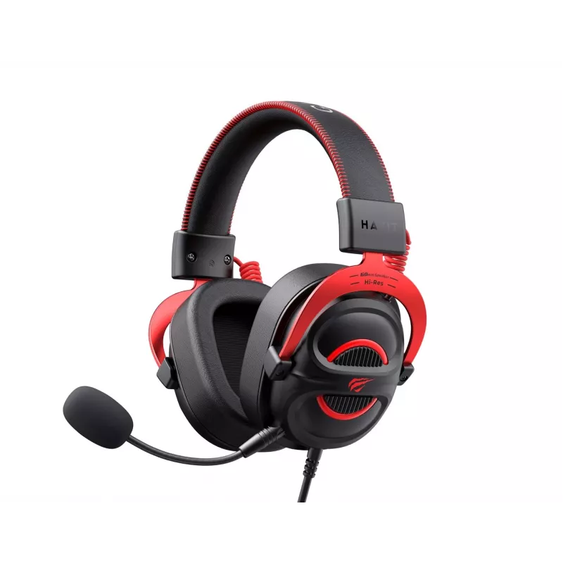 Headset Havit H2002E Pro Wired Gaming Black Red