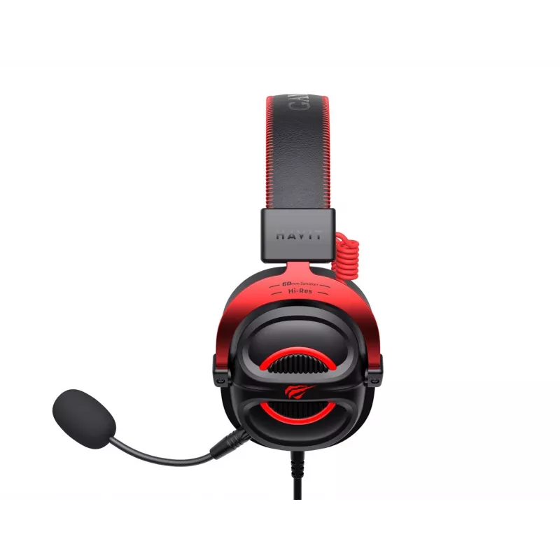 Headset Havit H2002E Pro Wired Gaming Black Red