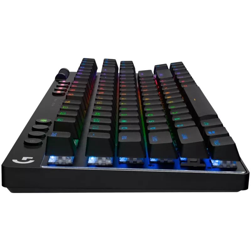 LOGITECH G PRO X TKL LIGHTSPEED Mechanical Gaming Keyboard - BLACK - NORDIC - LINEAR