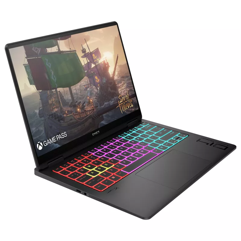 HP OMEN 14-fb0174ng 14.0 2.8k OLED 120Hz, Intel Ultra 7-155H, 16GB RAM, 512GB SSD, RTX 4060, inkl. Windows 11 Home & Installat