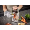 Box grater GEFU 10761 Black Silver Stainless Steel