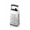 Box grater GEFU 10761 Black Silver Stainless Steel