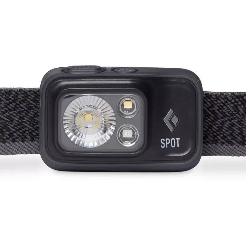 Black Diamond Spot 400 Black, Red Headband flashlight LED