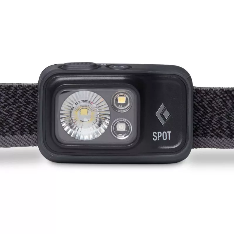 Black Diamond Spot 400 Black, Red Headband flashlight LED