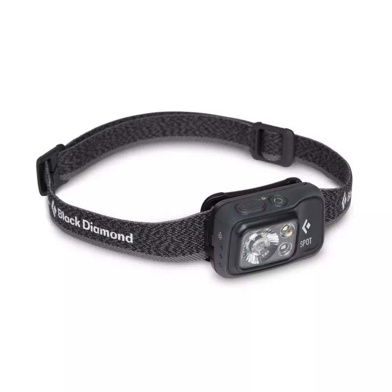 Black Diamond Spot 400 Black, Red Headband flashlight LED