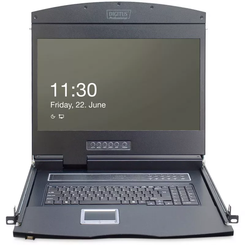 Modular console Digitus DS-72211 with 19 inch TFT & touchpad