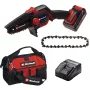 Cordless pruning chainsaw Einhell GE-PS 18/15 Li 18 V Li‑ion 2.5 Ah, guide bar 150 mm