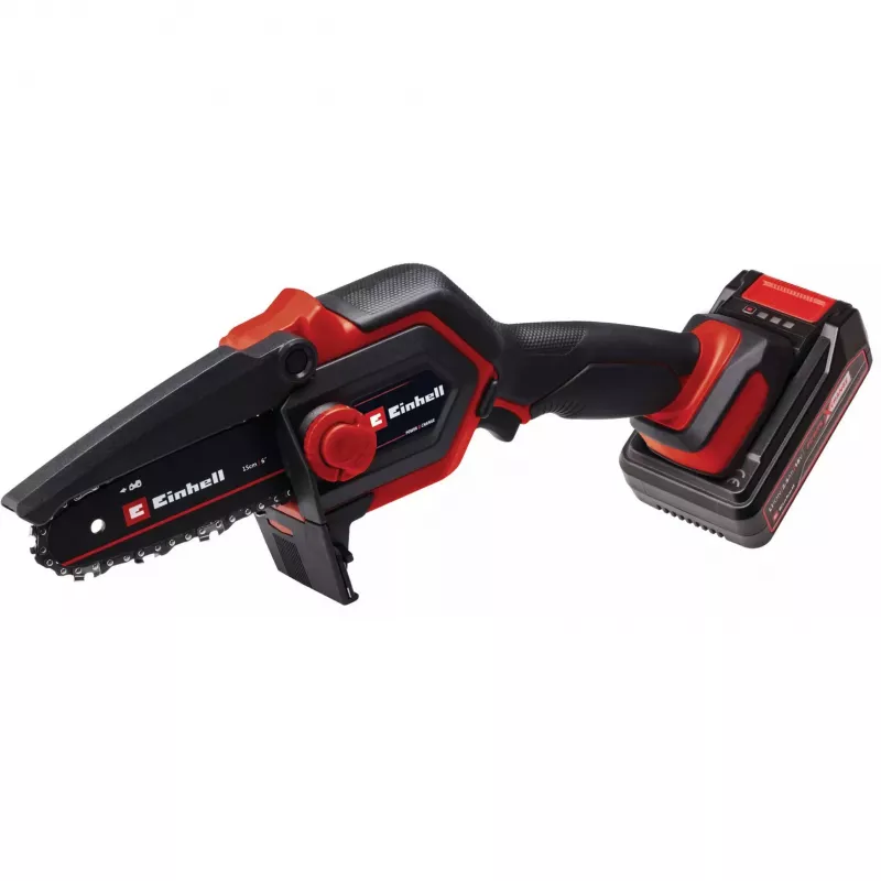 Cordless pruning chainsaw Einhell GE-PS 18/15 Li 18 V Li‑ion 2.5 Ah, guide bar 150 mm