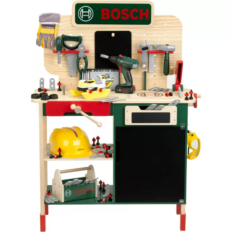 Bosch wooden workbench (MDF) by Theo Klein 8734