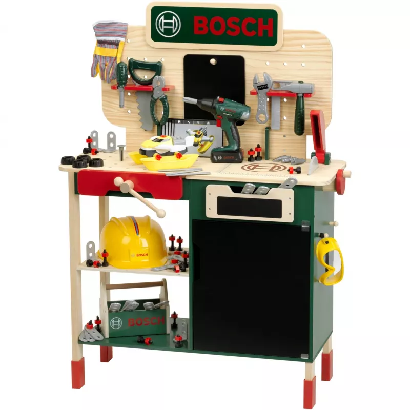 Bosch wooden workbench (MDF) by Theo Klein 8734