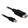 DisplayPort cable DeLOCK 83479 Mini DisplayPort 5 m Black