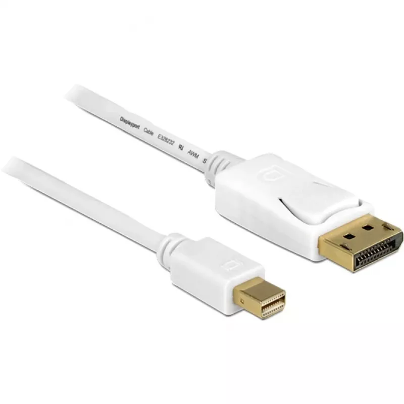 DisplayPort cable DeLOCK 83483 Mini DisplayPort 3 m White