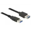 USB Cable DeLOCK 85056 USB 3.2 Gen 1 2m USB A Black