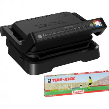 Tefal Contact Grill, grill plate ribbed, removable, grill plate: 30x20 cm, non-stick coating, a (1446348)
